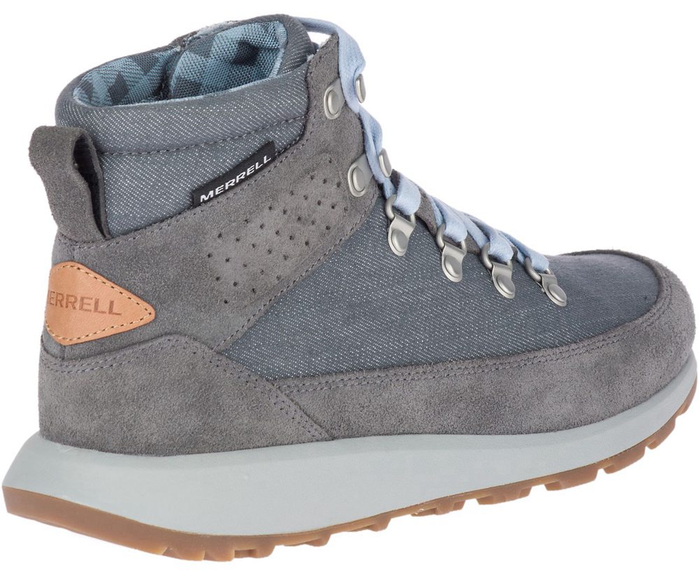 Merrell Boots Grey - Ashford Classic Chukka - Womens 31NHEBYTS